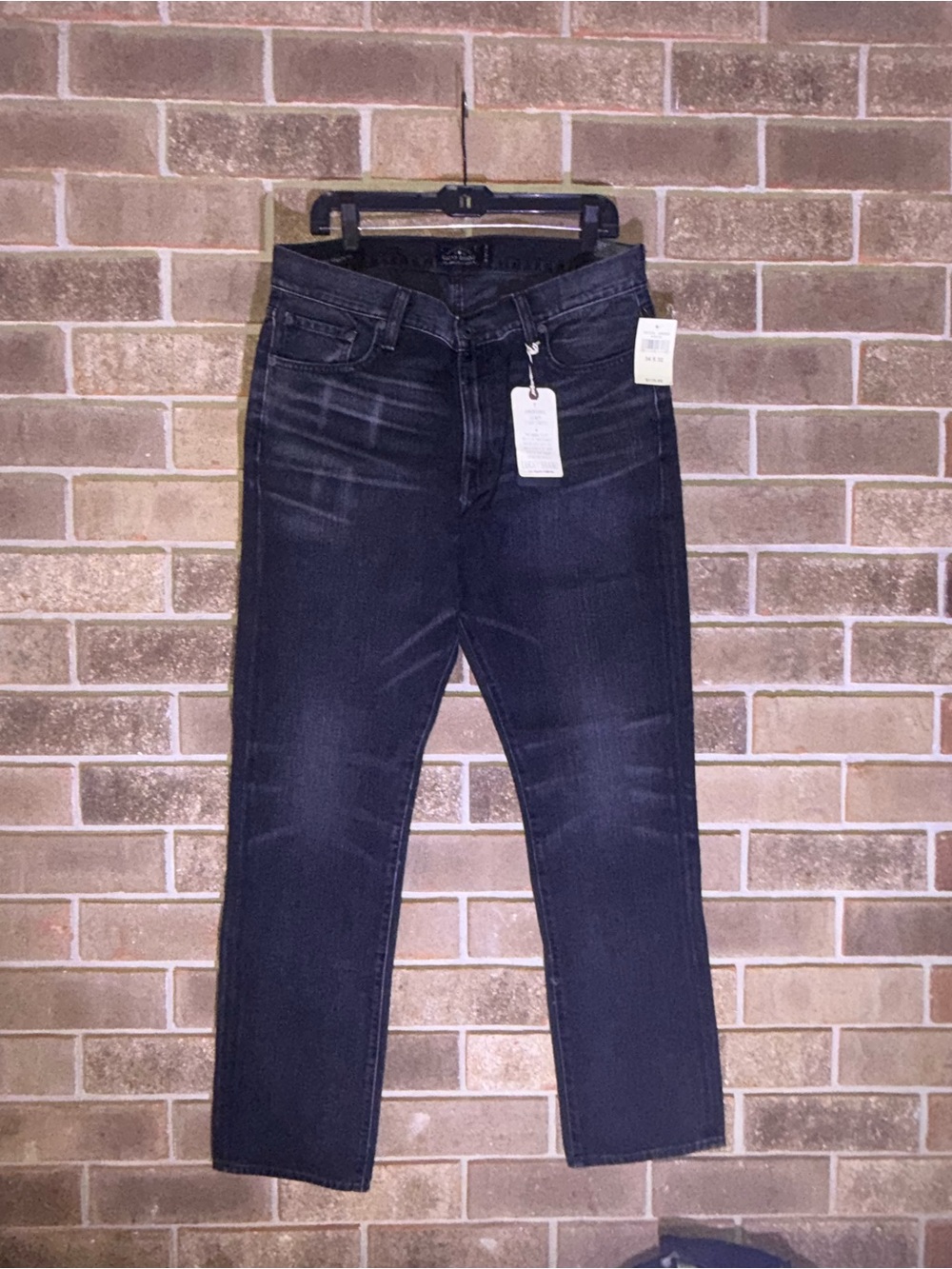 Lucky Brand Men's Dark Indigo Slim Straight Jeans - Washed Navy
